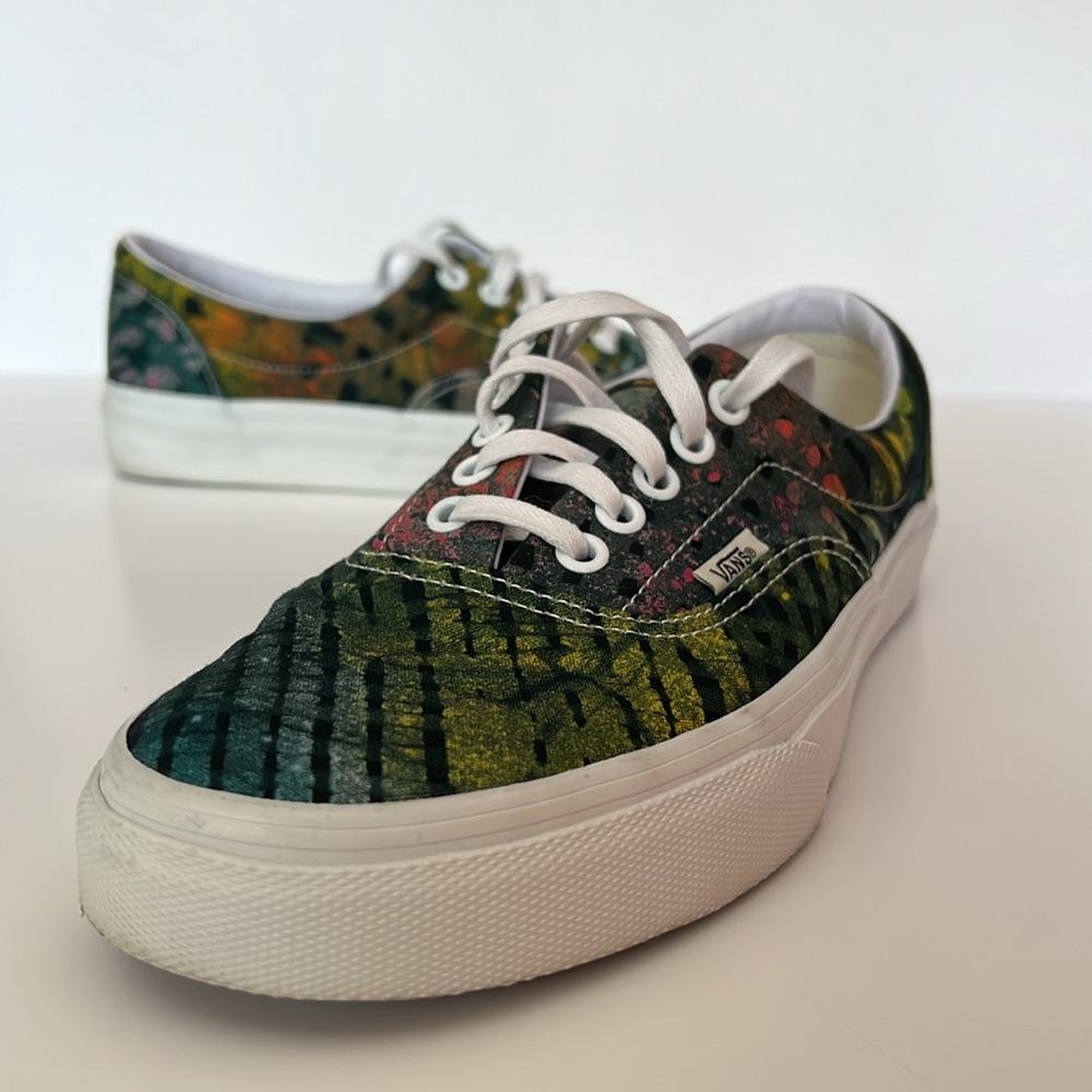 Vans Era Della Batik Black Colorful Graffiti Multicolor Shoes